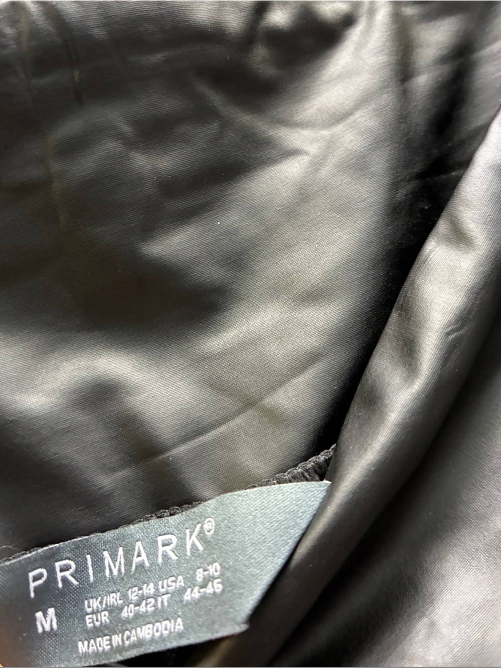 Primark Black Faux Leather Skinny Leggings - Picture 4 of 6